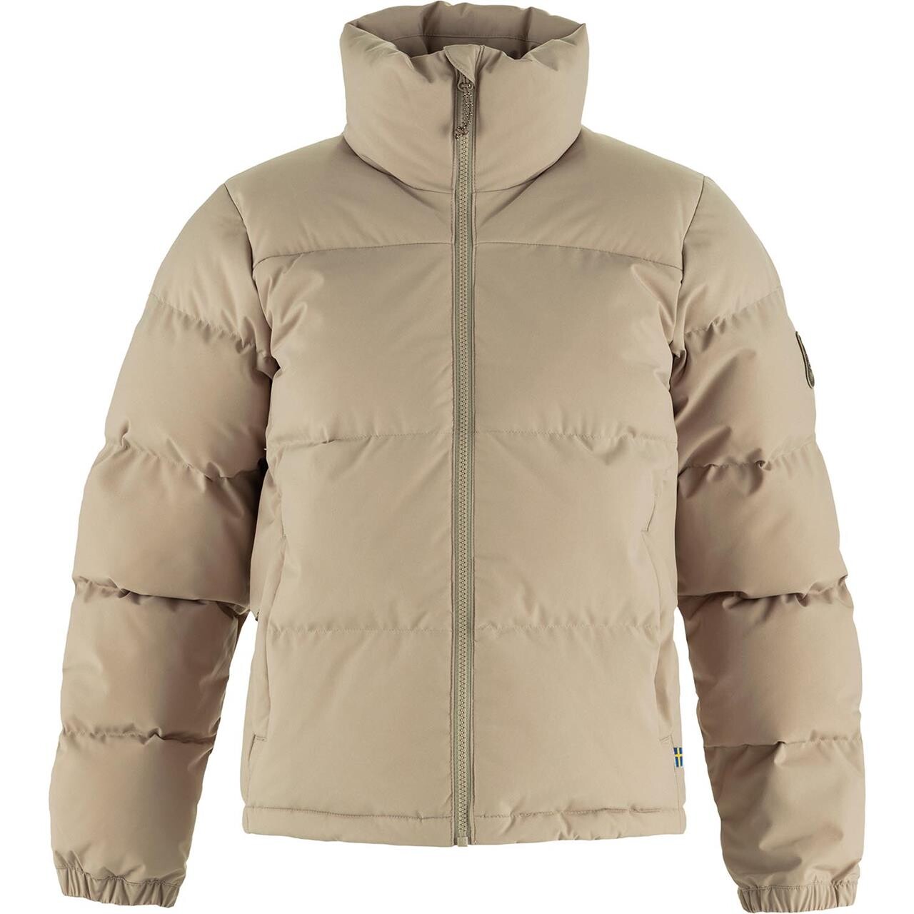 Fjallraven Womens Kamas Lite Down Jacket Beige Fossil 118 Large Beige (FOSSIL/1  X-large