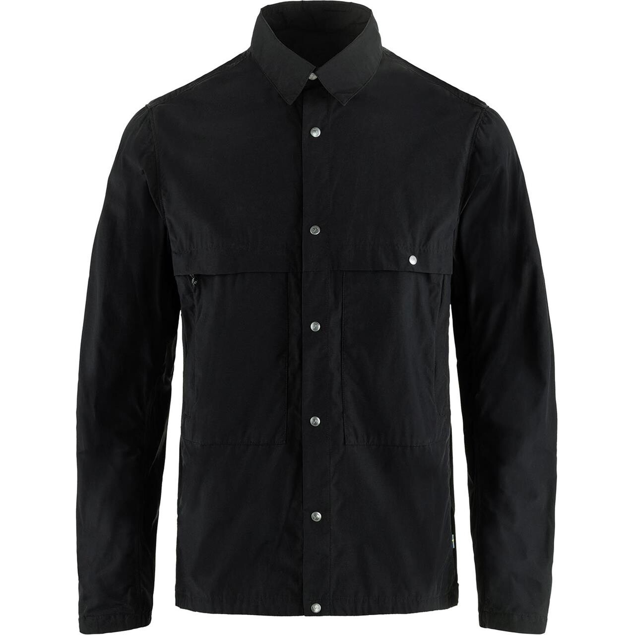 Fjallraven Mens Hoja Rideramp  Wind Jacket Sort Black 550 Large Sort  XX-large