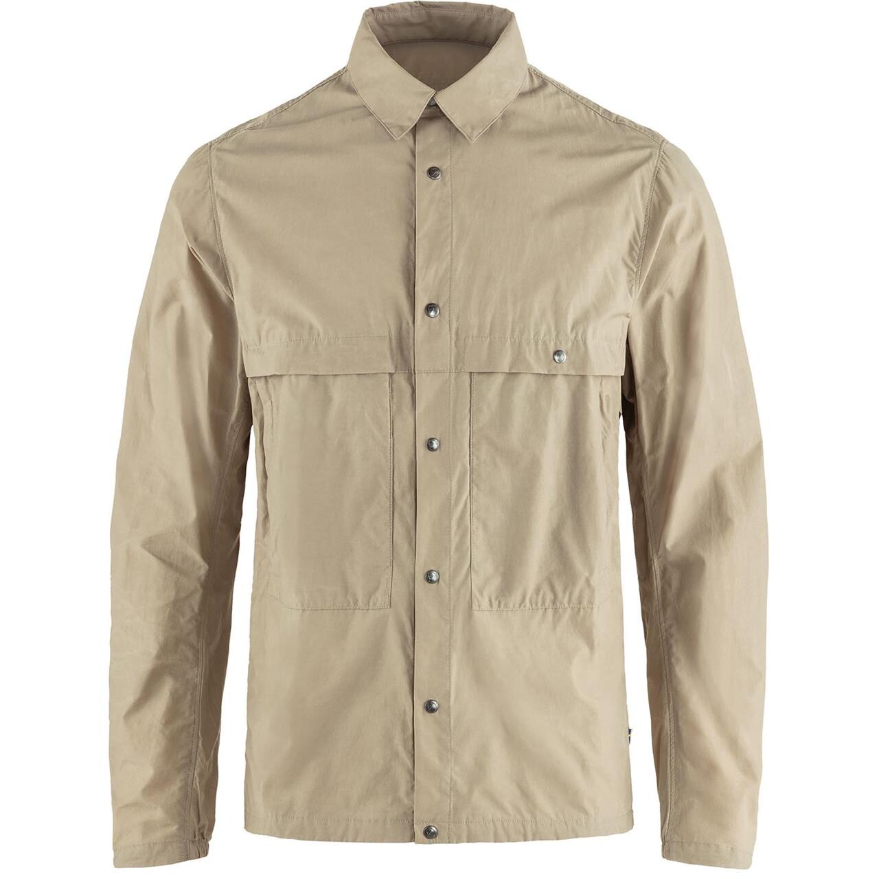 Fjallraven Mens Hoja Rideramp  Wind Jacket Beige Fossil 118 Large Beige (FOSSIL/1  XX-large