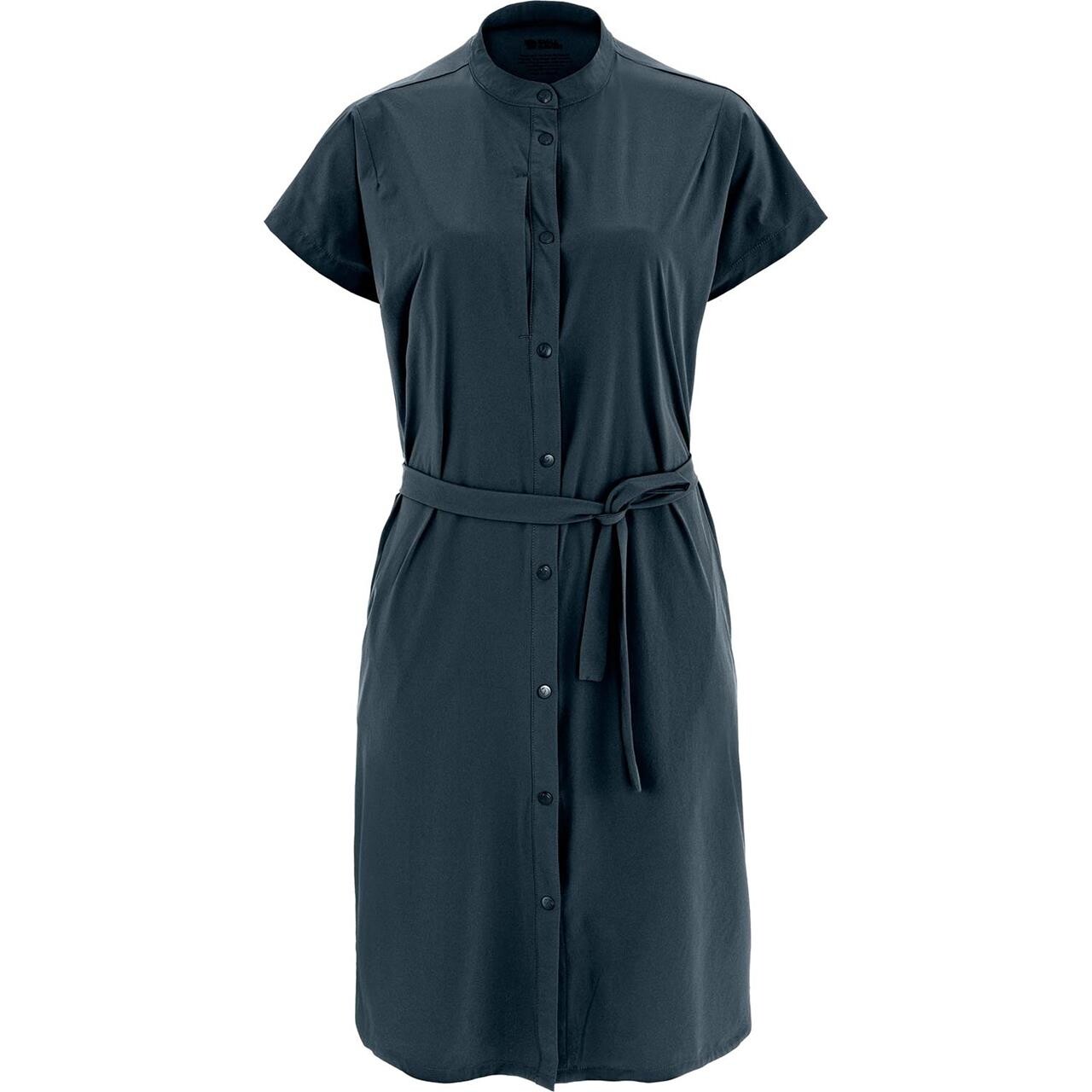 Fjallraven Womens Abisko Fjall Dress Blå Navy 560 Large Blå (NAVY/560)  X-large