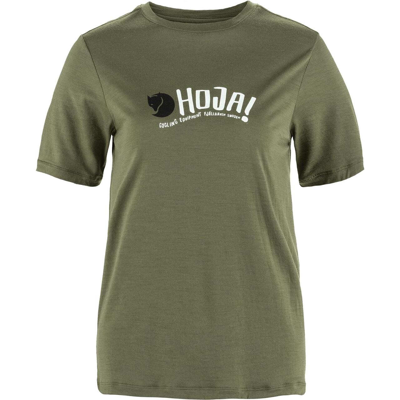Fjallraven Womens Hoja Wool Shirt Grøn Laurel Green 625 Large Grøn  X-large