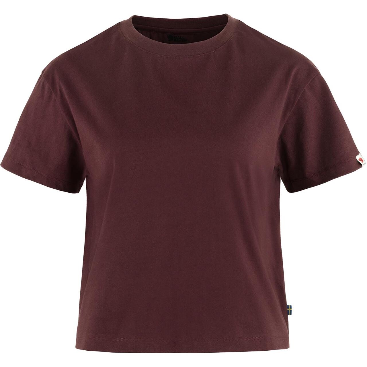 Fjallraven Womens Fjallraven Classic Short Shirt Rød Port 357 Large Rød (PORT/357)  X-large