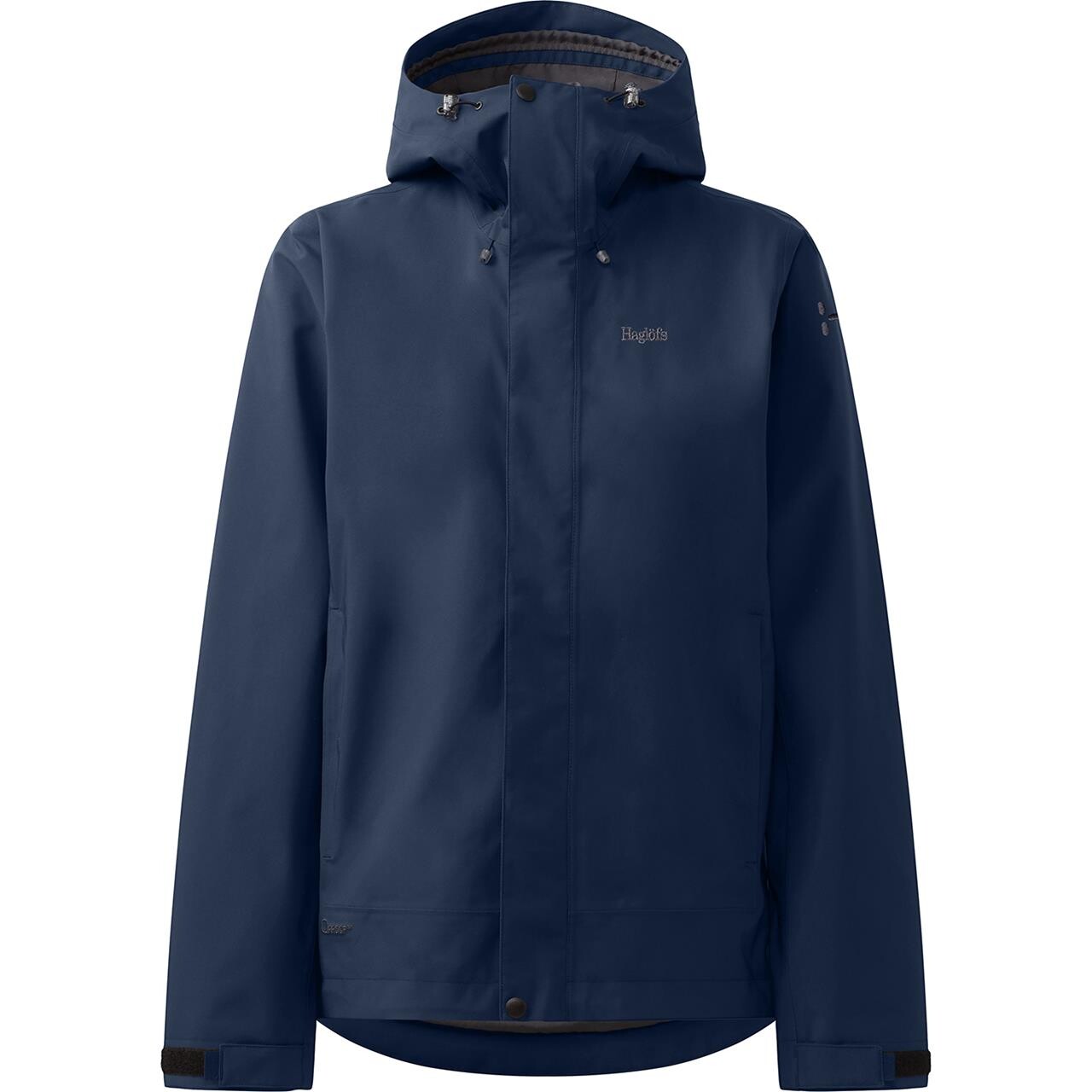 Haglfs Womens Breeze Proof Jacket Blå Tarn Blue Large Blå (TARN BLUE)  XX-large