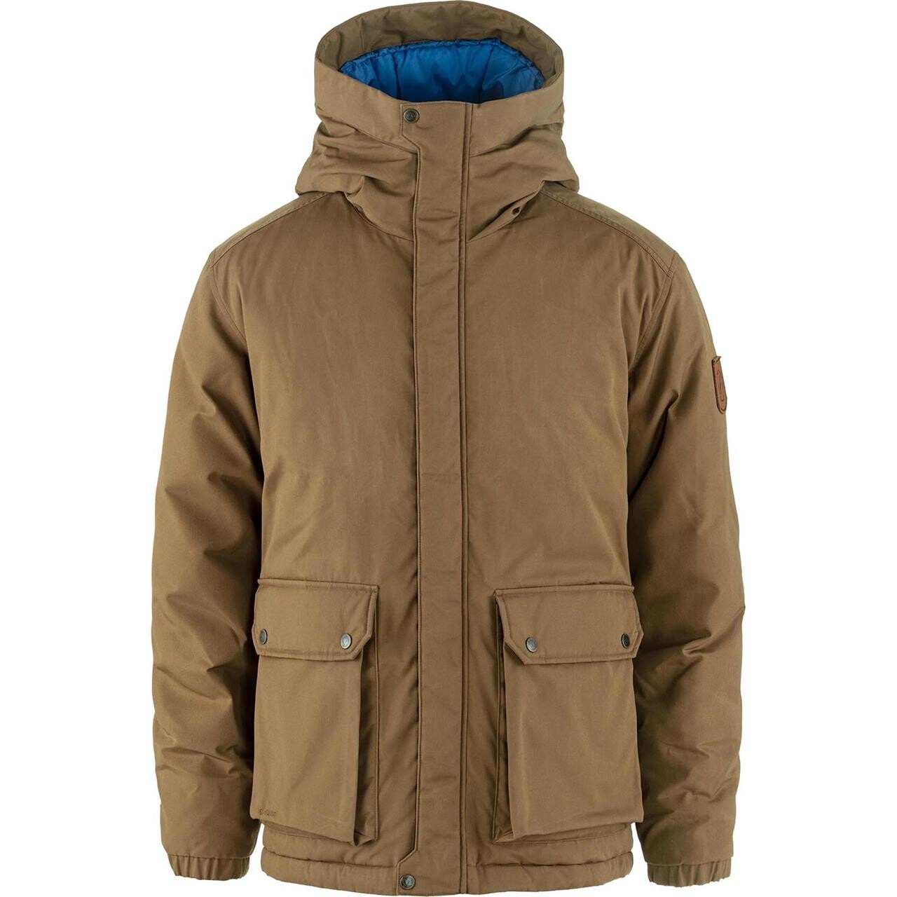 Fjallraven Mens Vik Padded Jacket Brun Wood Brown 265 Large Brun (WOOD BROW  XX-large