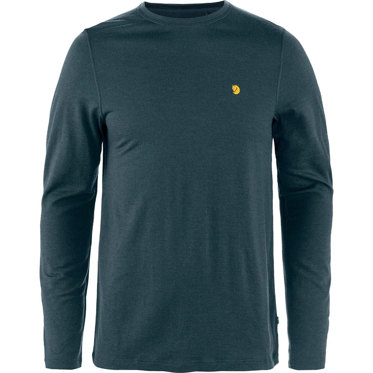 Fjallraven Mens Bergtagen Merino 190 Blå Mountain Blue 570 Large Blå (MOUNTAIN B  XX-large