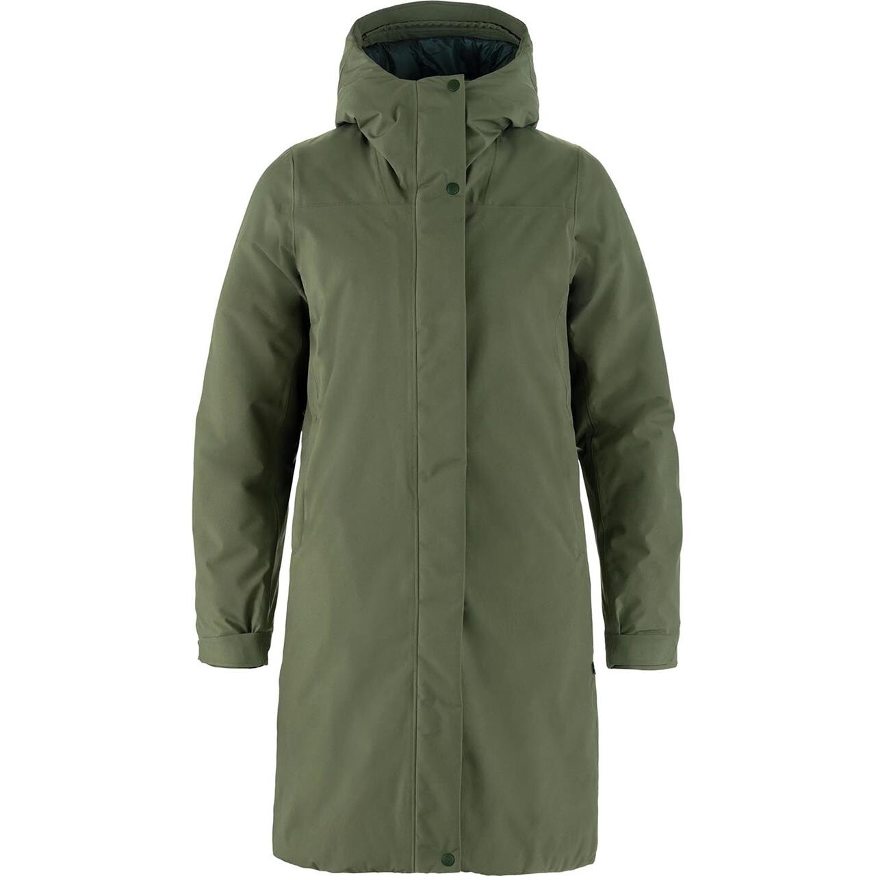 Fjallraven Womens Hydratic Padded Parka Grøn Laurel Green 625 Large Grøn  X-large
