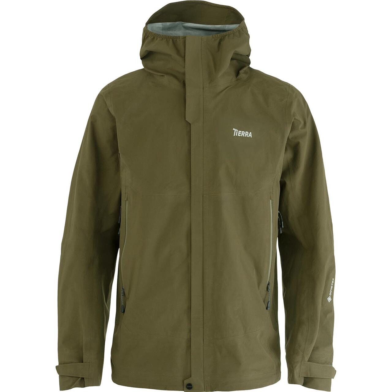 Tierra Mens Back Jacket Grøn Kalamata Green Large Grøn  X-large
