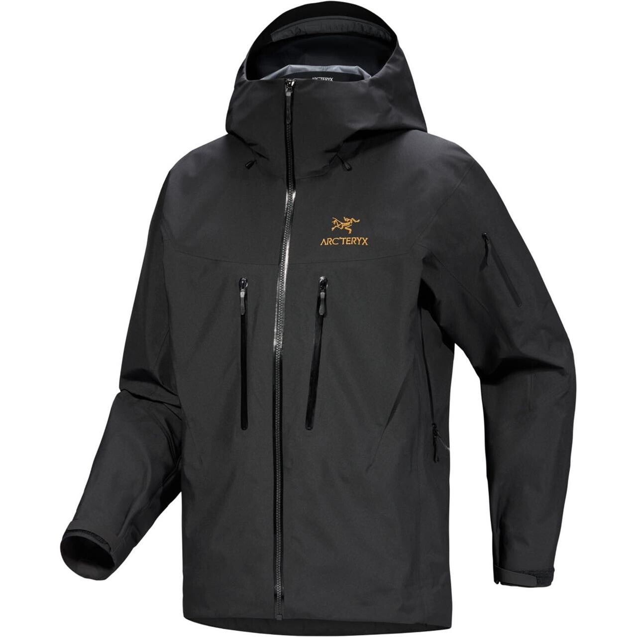 Arcteryx Mens Alpha Jacket Sort 24k Black Large Sort  X-large