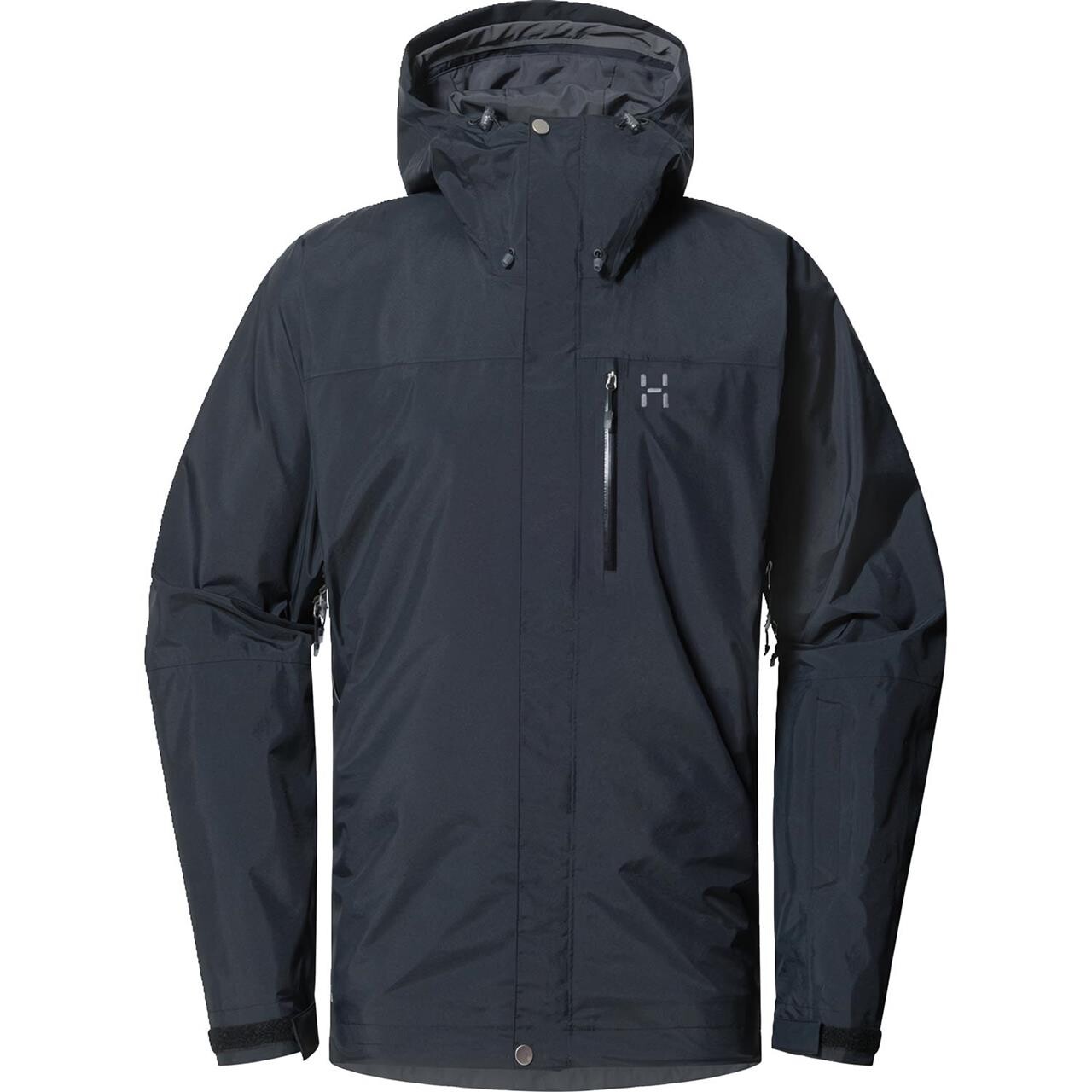 Haglfs Mens Astral Gtx Jacket Sort True Black Large Sort  XX-large