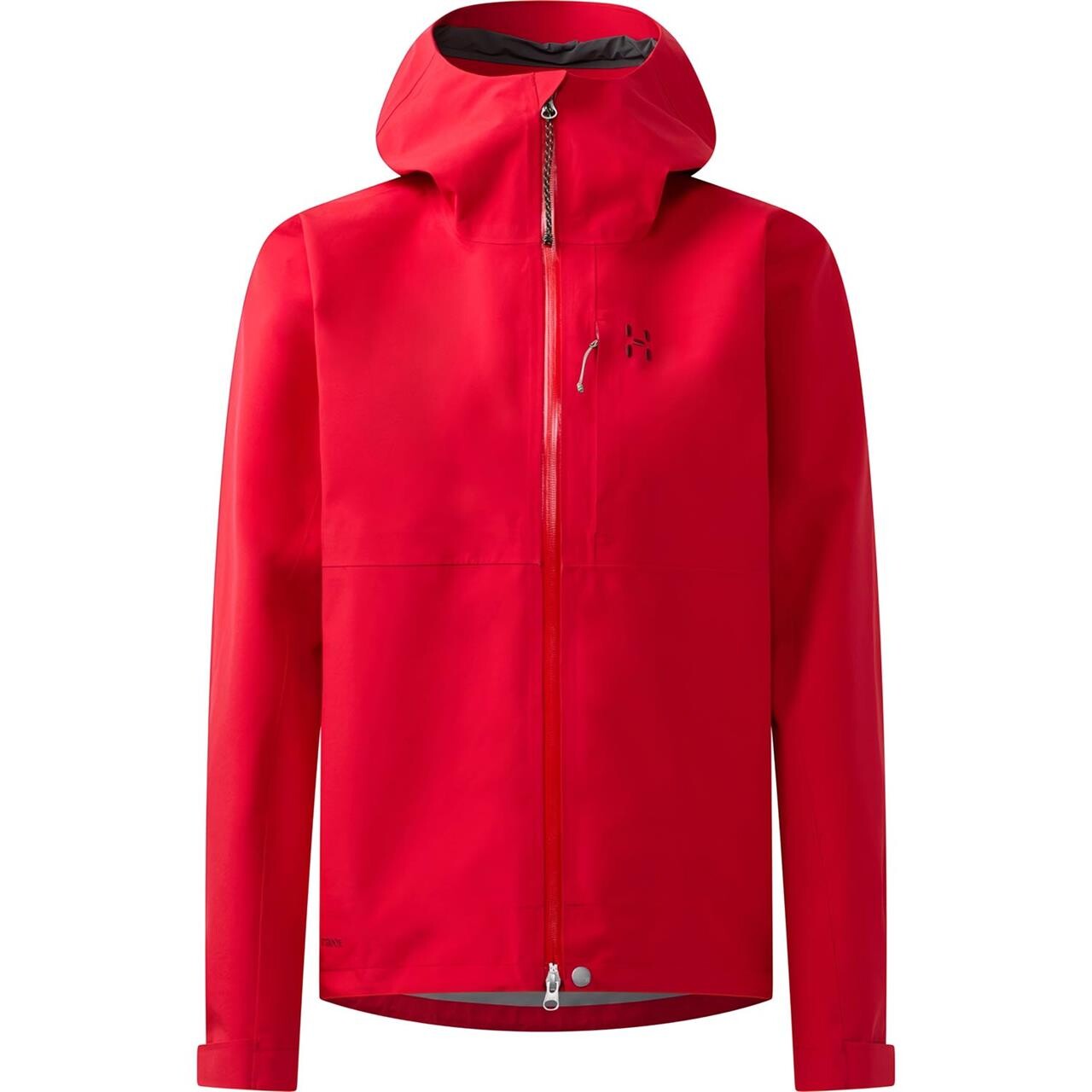 Haglfs Womens Front Proof Jacket Rød Bright Red Large Rød (BRIGHT RED  XX-large