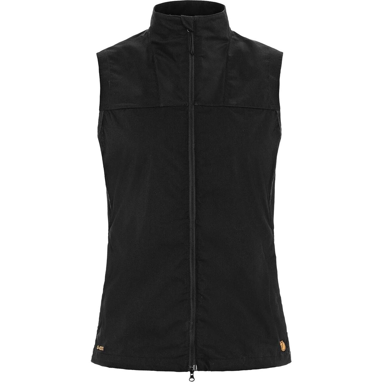 Fjallraven Womens Abisko Vest Sort Black 550 Large Sort  X-large