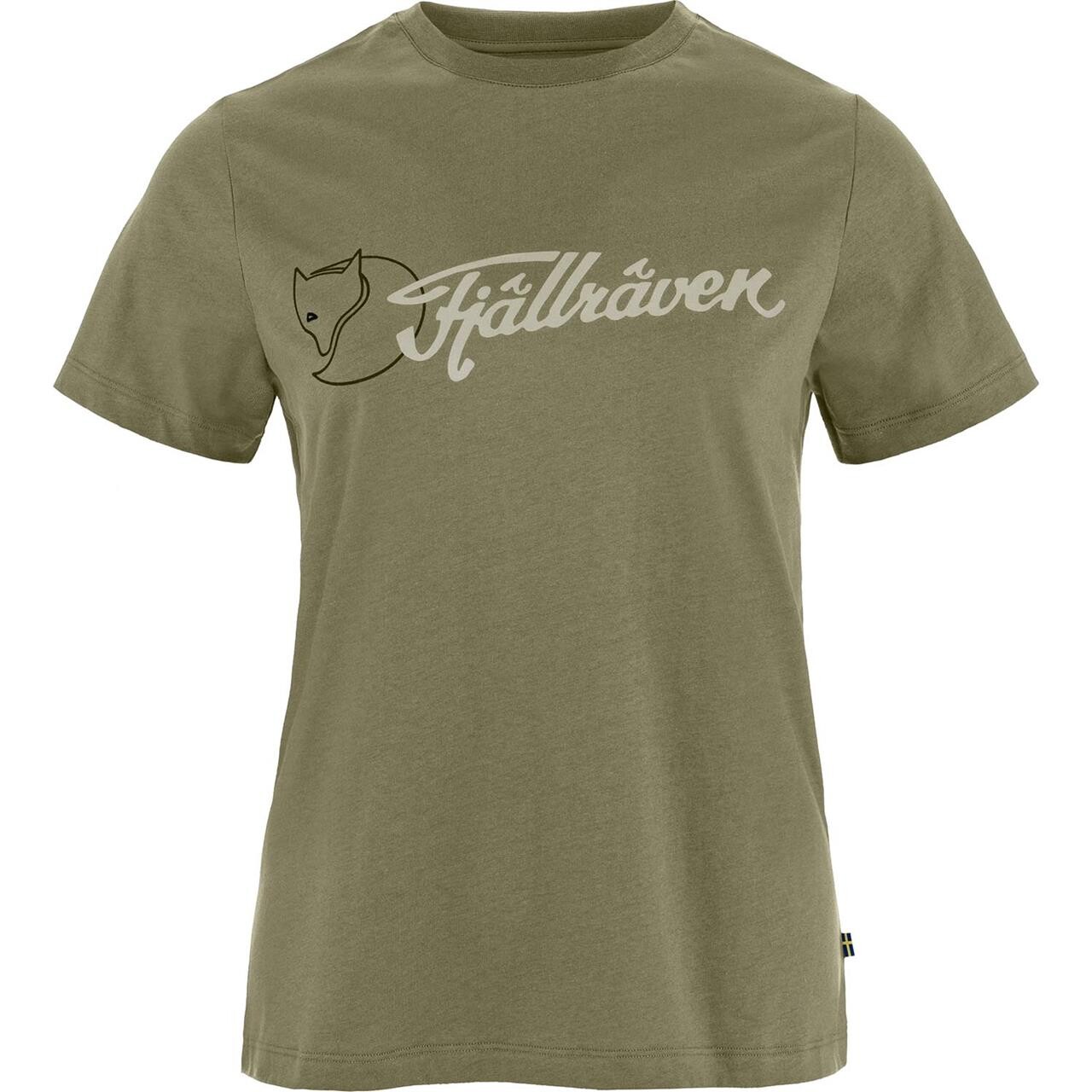 Fjallraven Womens Archive Logo Shirt Grøn Green 620 Large Grøn  X-large