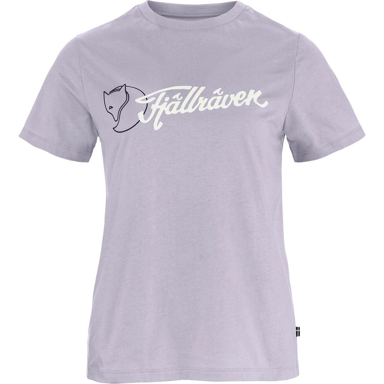 Fjallraven Womens Archive Logo Shirt Lilla Lavender Mist 452 Large Lilla (LAVENDER  X-large