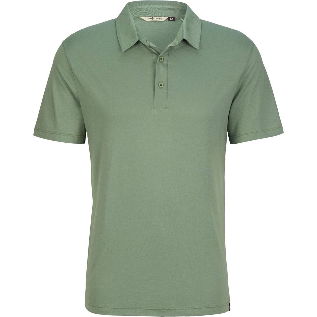 Frilufts Mens Tunja Poloshirt Grøn Sea Spray Large Grøn  X-large