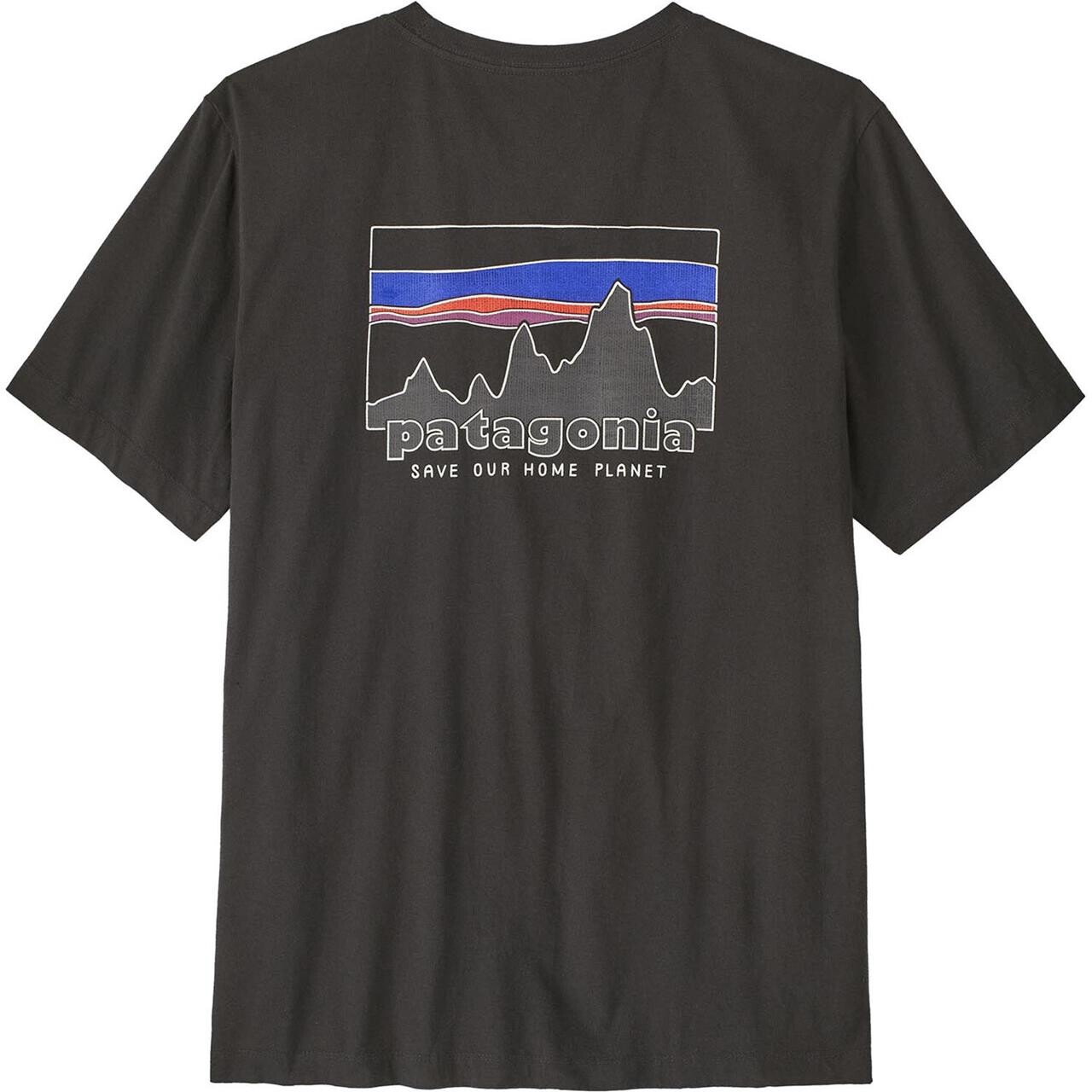 Patagonia Mens Skyline Shirt Sort Ink Black Large Sort  X-large