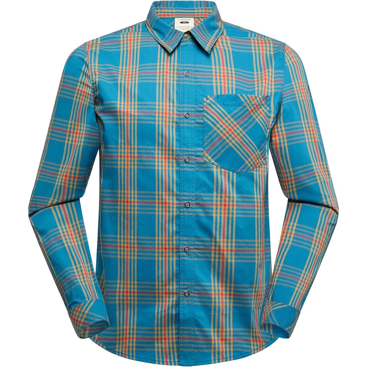 Sportiva Mens Outer Space Shirt Blå Lake Large Blå (LAKE)  X-large