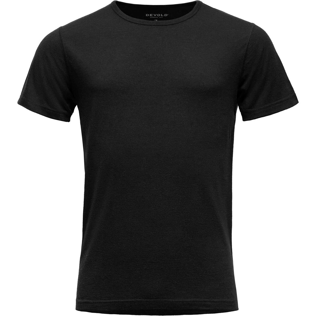 Devold Mens Breeze Plus Merino 200 Shirt Sort Black Large Sort  X-large