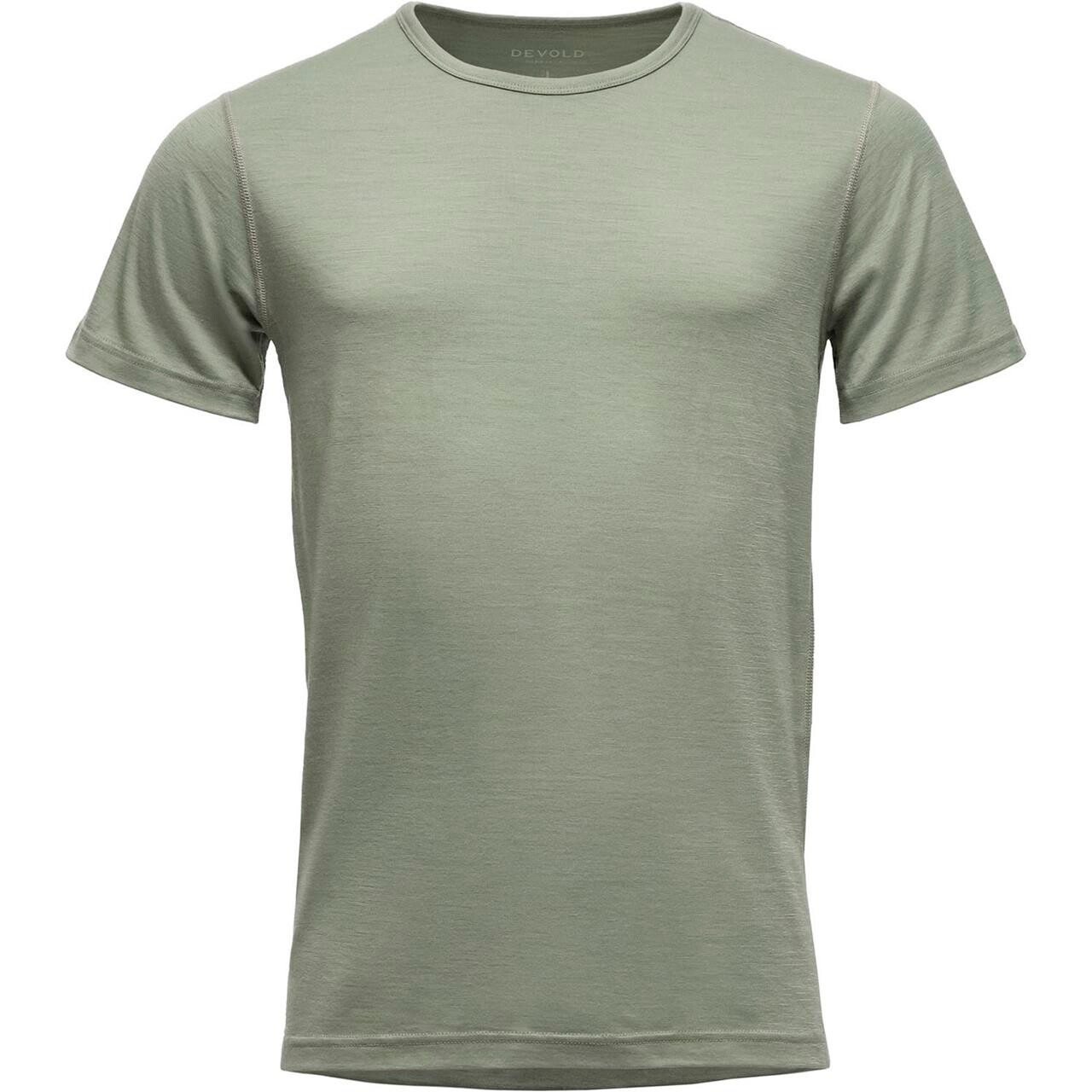 Devold Mens Breeze Plus Merino 200 Shirt Grå Fog Large Grå (FOG)  X-large