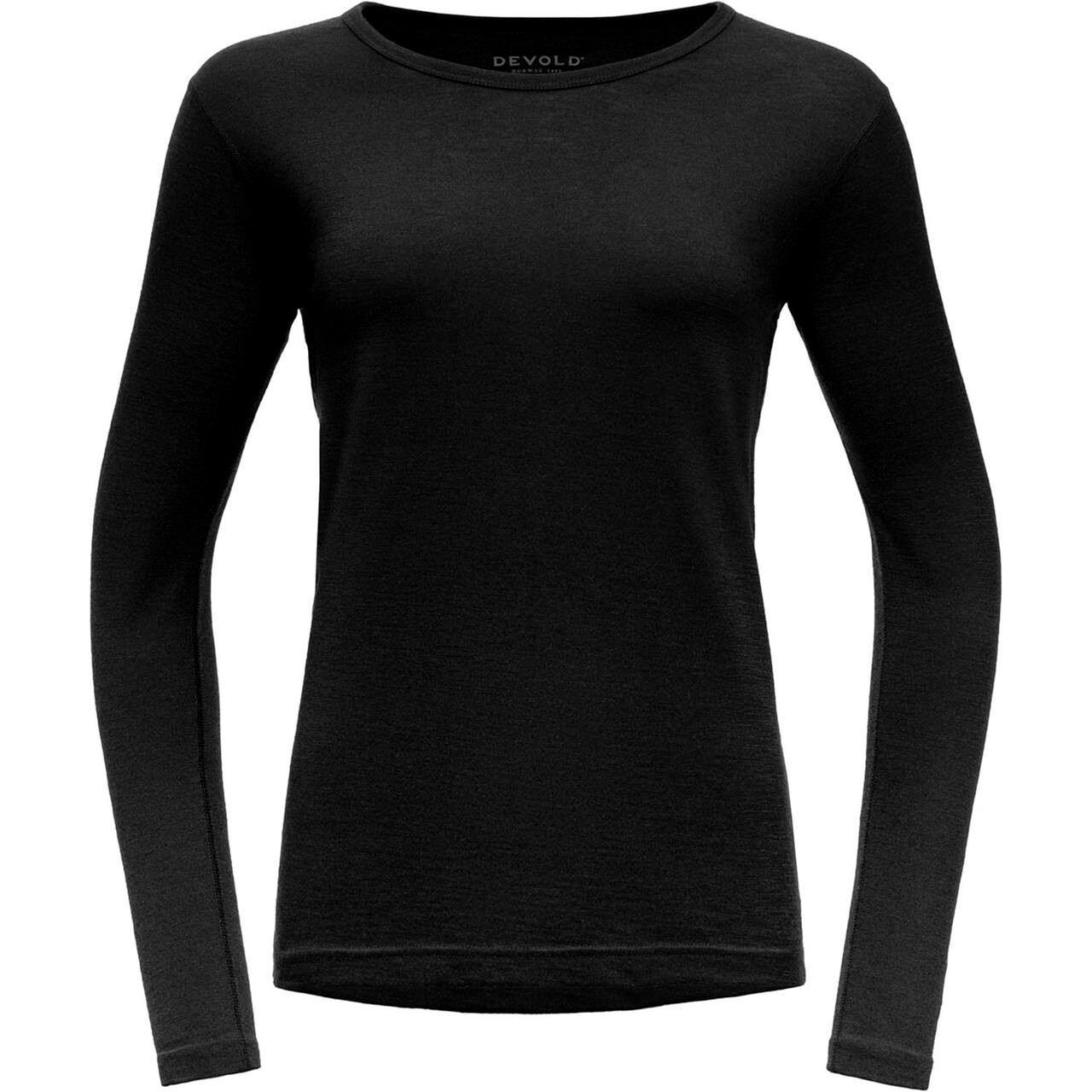 Devold Womens Breeze Plus Merino 200 Shirt Sort Black Large Sort  X-large