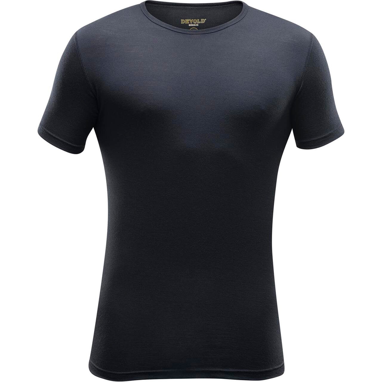 Devold Mens Breeze Merino 150 Shirt Sort Black Large Sort  XX-large