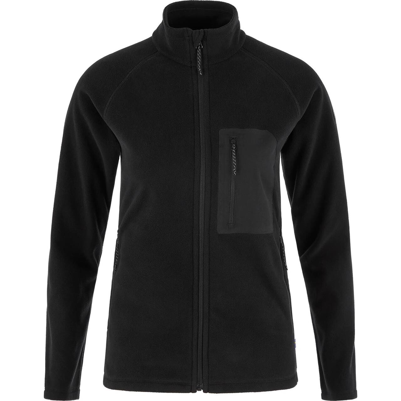 Fjallraven Womens Kaipak Fleece Sort Black Black 550 550 Large Sort  X-large