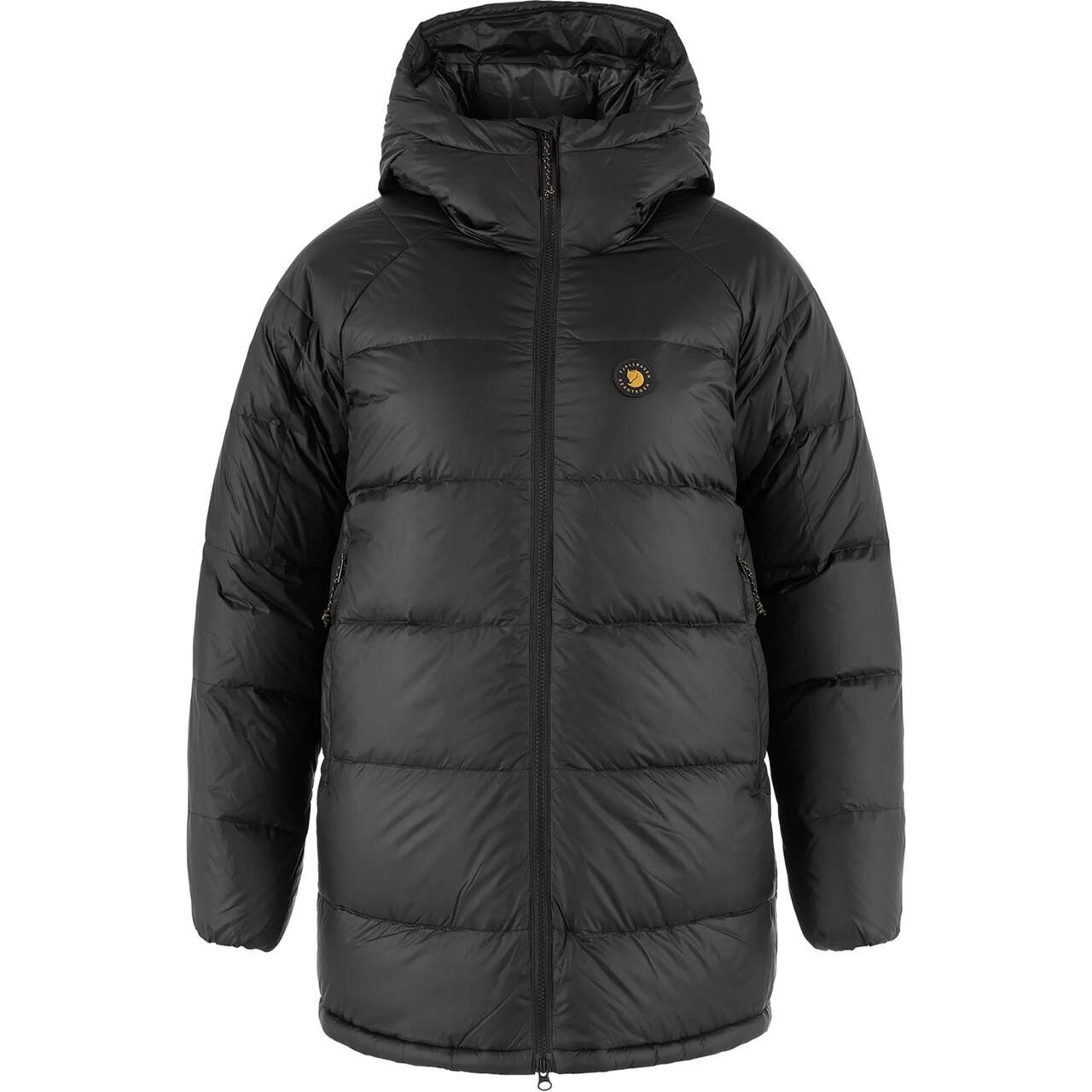 Fjallraven Womens Bergtagen Topp Down Jacket Sort Black 550 Large Sort  X-large