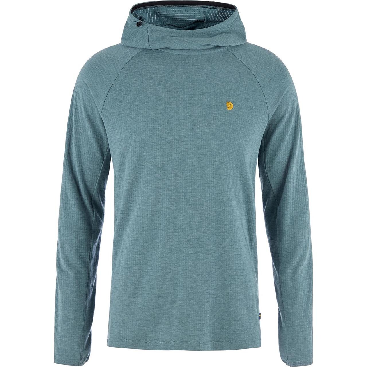 Fjallraven Mens Bergtagen Midlayer Hoodie Blå Nimbus Blue 577 Large Blå (NIMBUS BLU  X-large