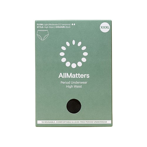 Allmatters High Waist Underwear Xxxl Pakke Allmatters