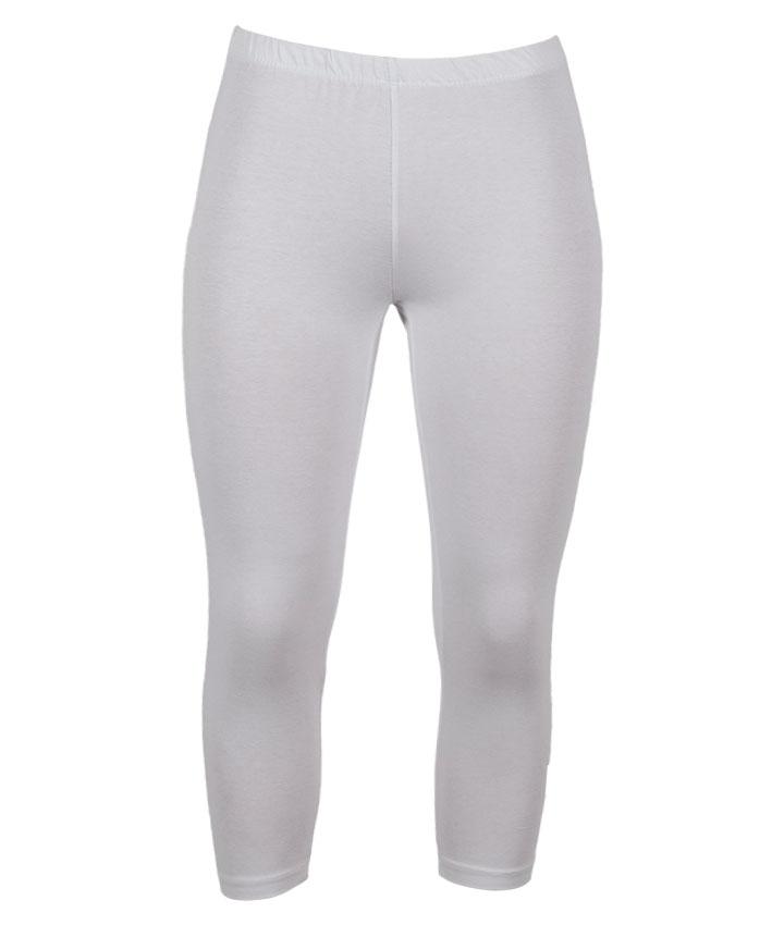 Steenholt Harmony Dame Leggings Plus Size White Hvid  52
