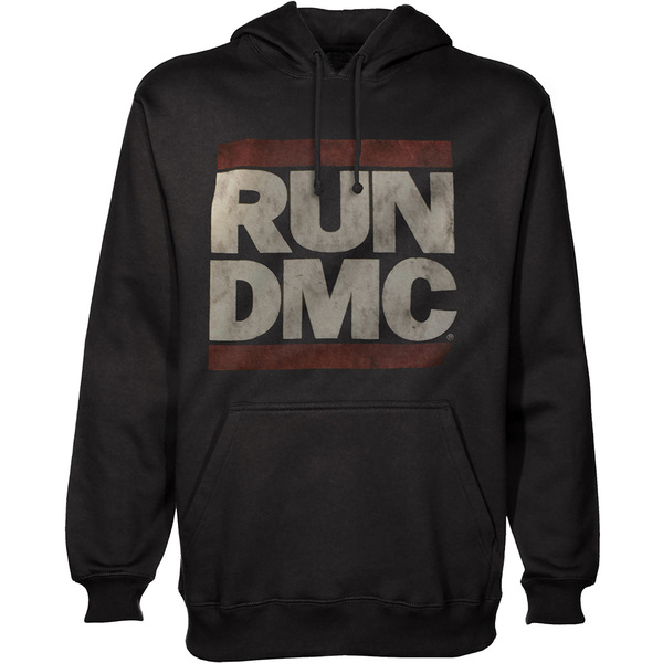 Run Dmc Logo Hoodie   Large