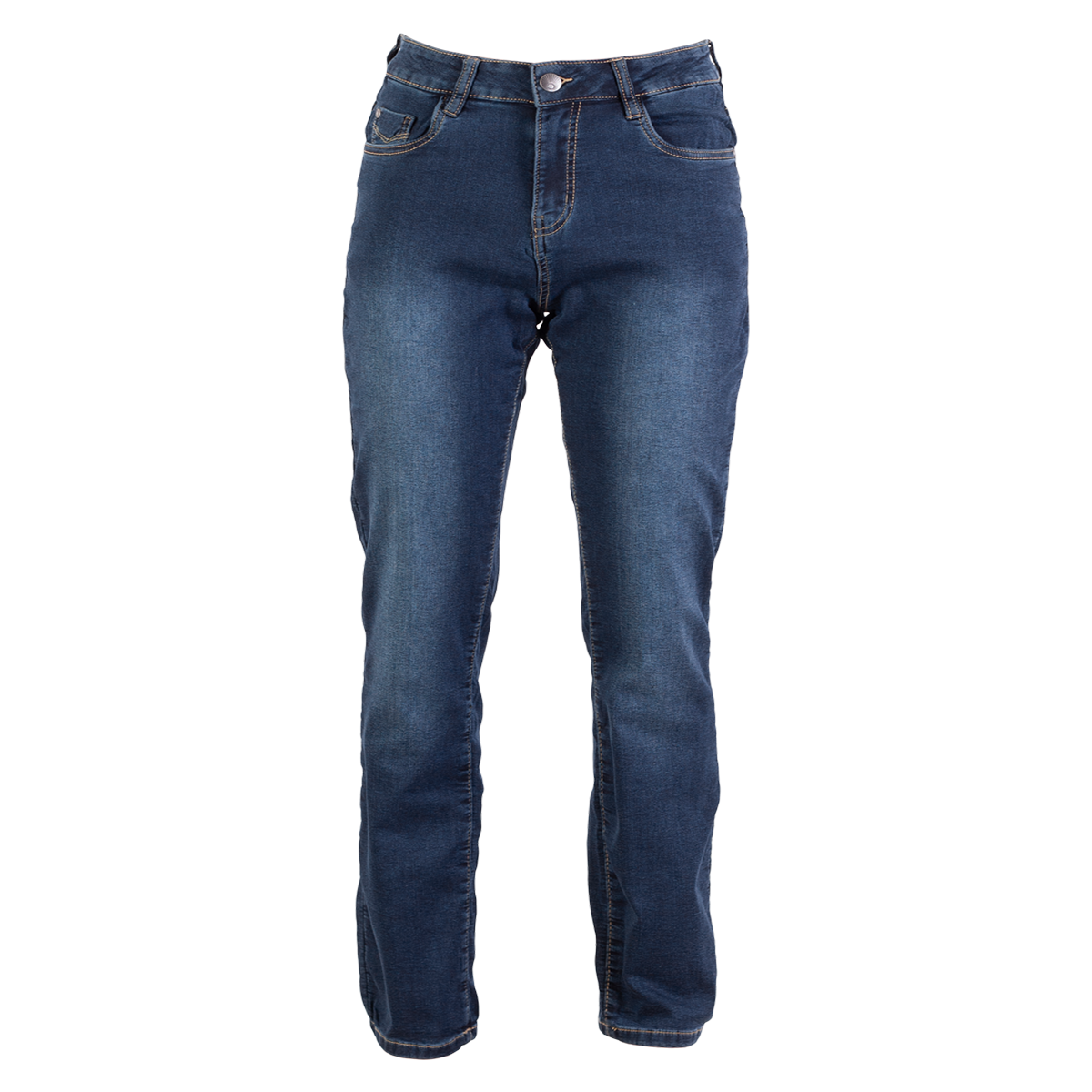 Steenholt Grace Dame Jeans Stretch Plus Size Blue Denim Blue Denim  54/32