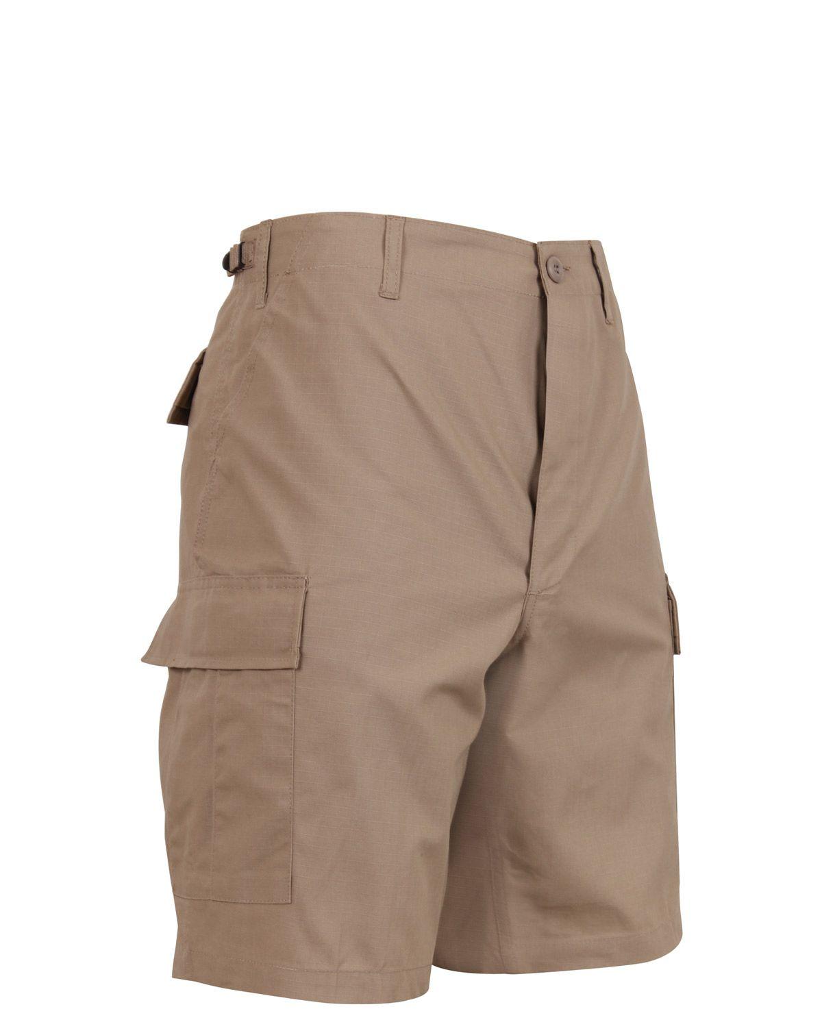 Rothco Riptop Bdu Cargo Shorts Khaki Large Khaki Herre X-Large / 35"-4