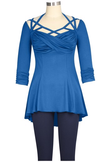 Kendra Cia Tunika Bluse Turkis