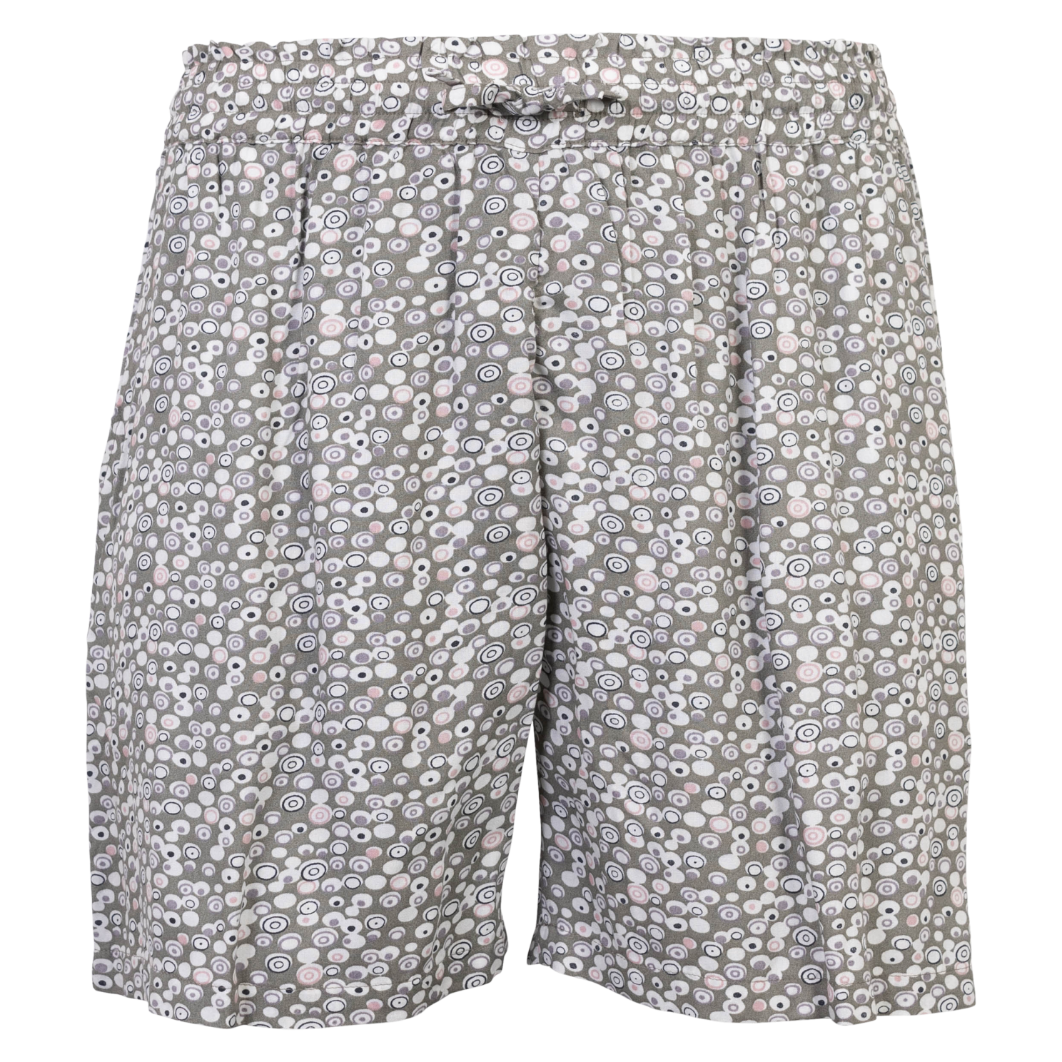 Steenholt Sofia Dame Shorts Plus Size Aop Lavender Gray AOP Lavender Gr  52