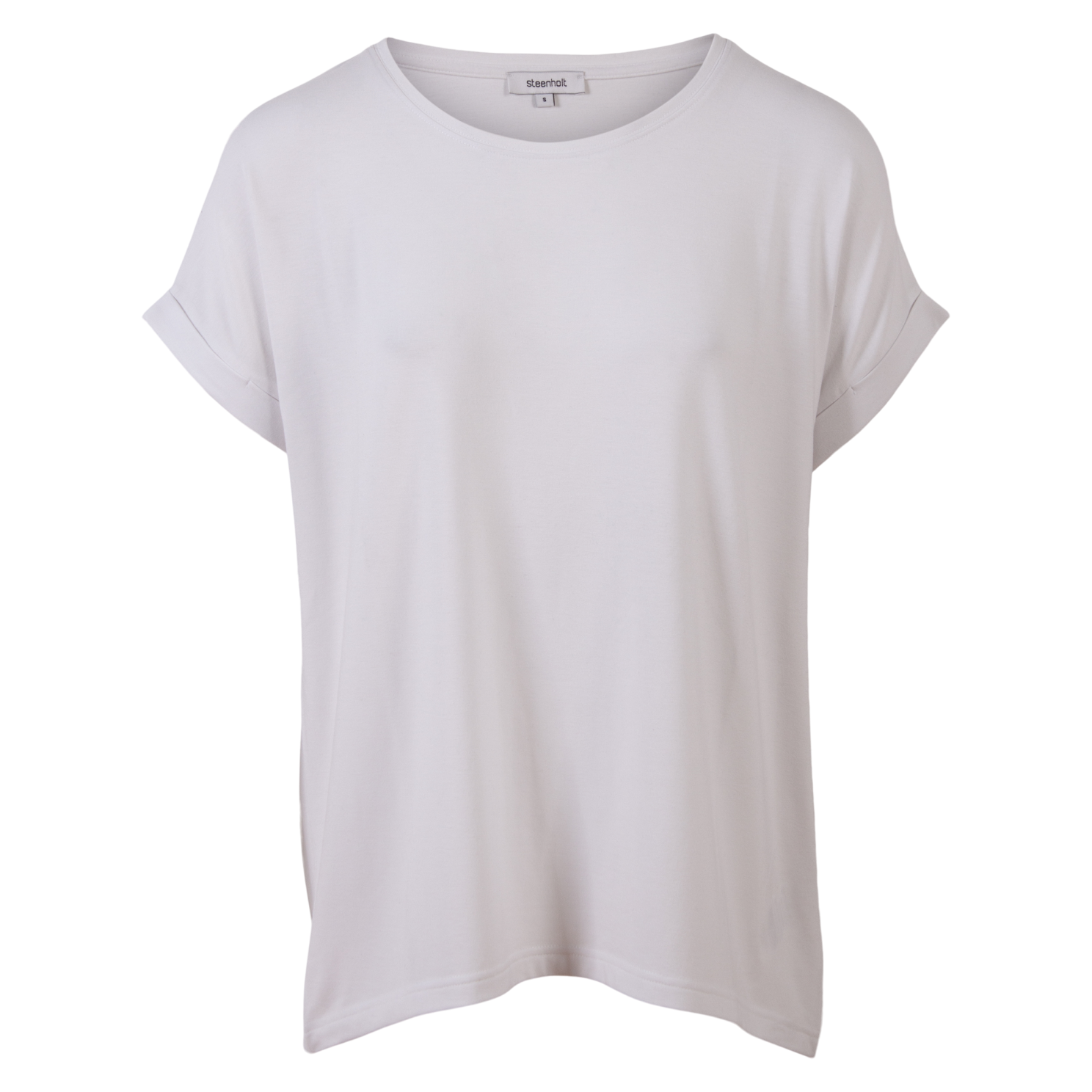 Steenholt Joan Dame Shirt Plus Size Bright White Hvid  54