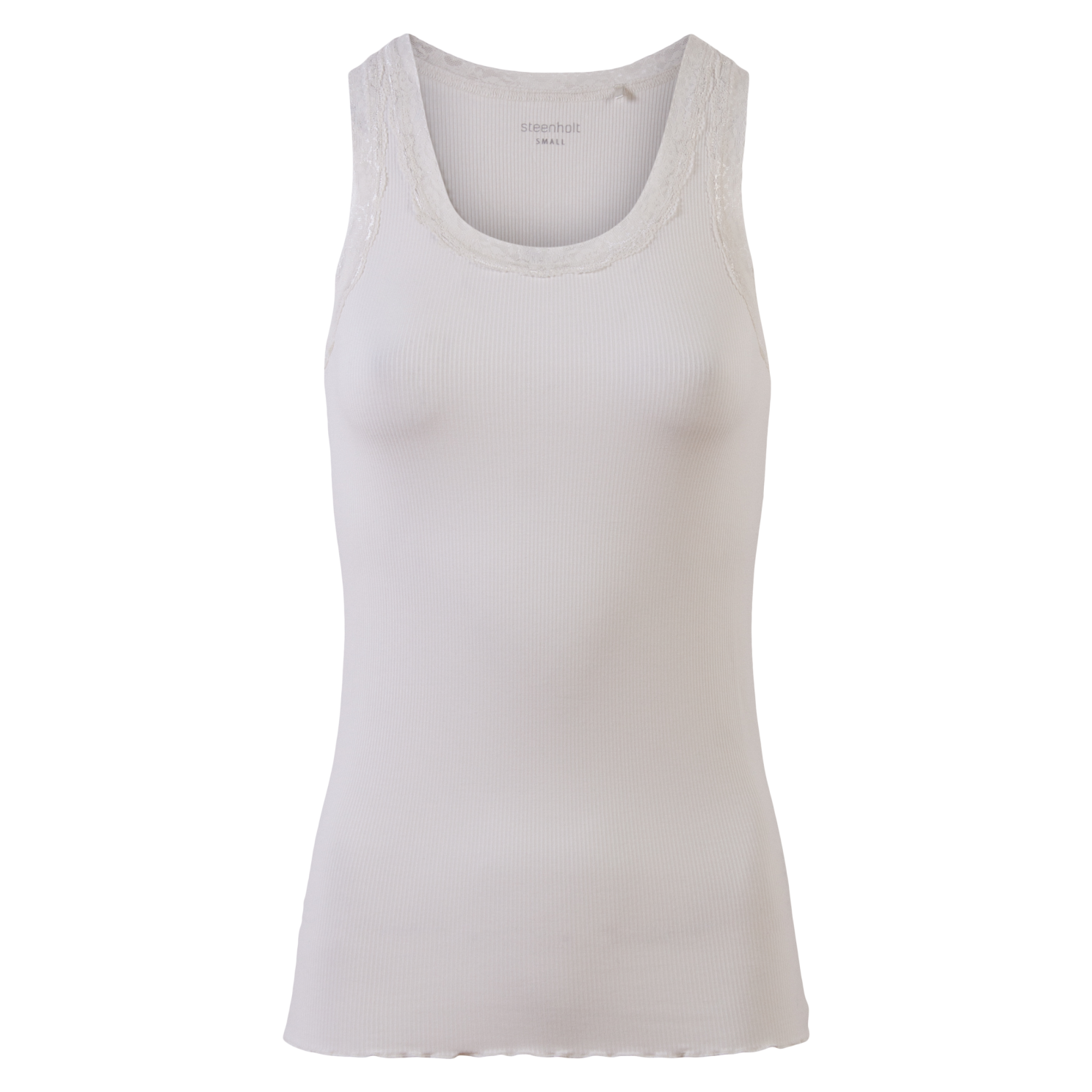 Steenholt Roselina Dame Top Plus Size Gardenia Gardenia  56