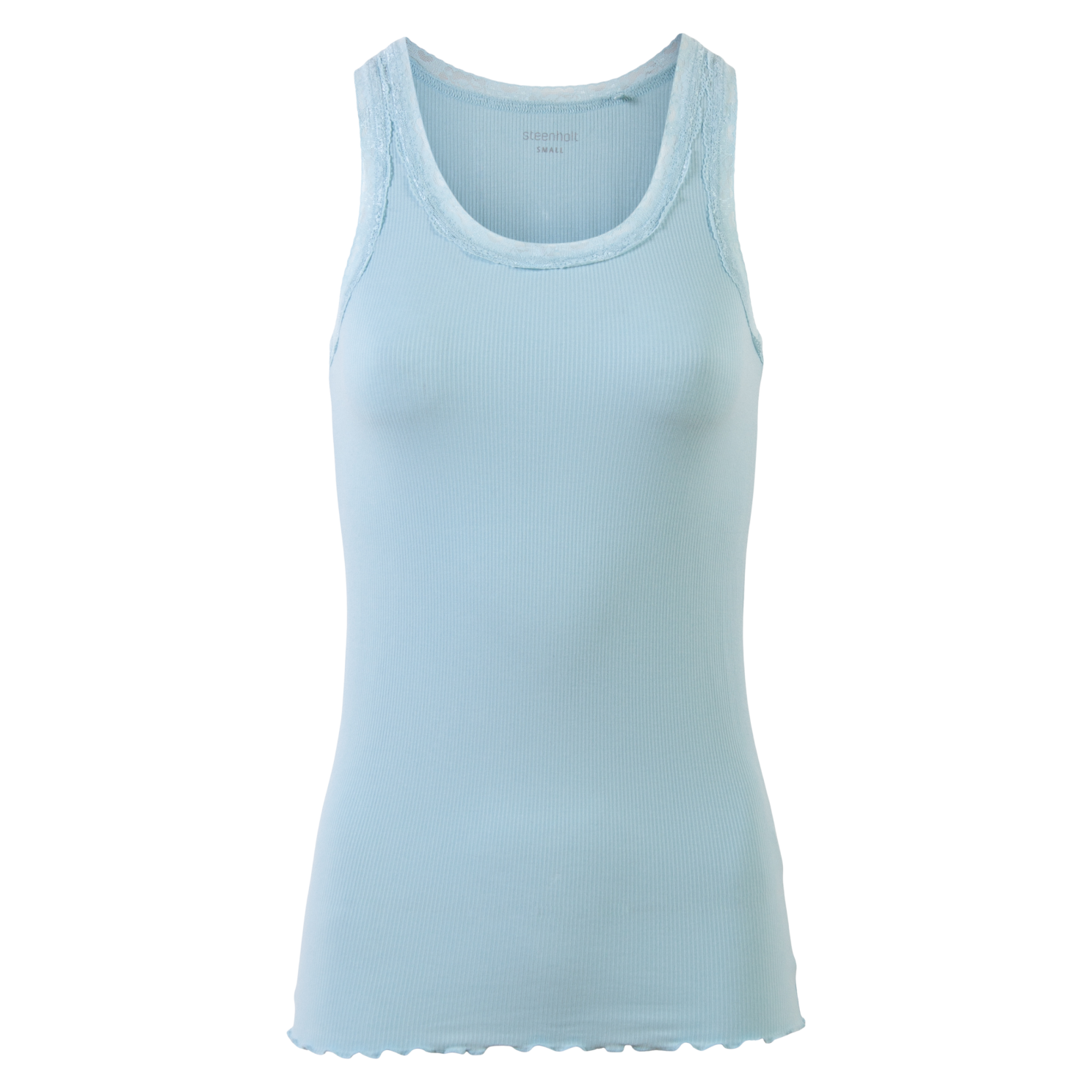 Steenholt Roselina Dame Top Plus Size Aquatic Aquatic  48