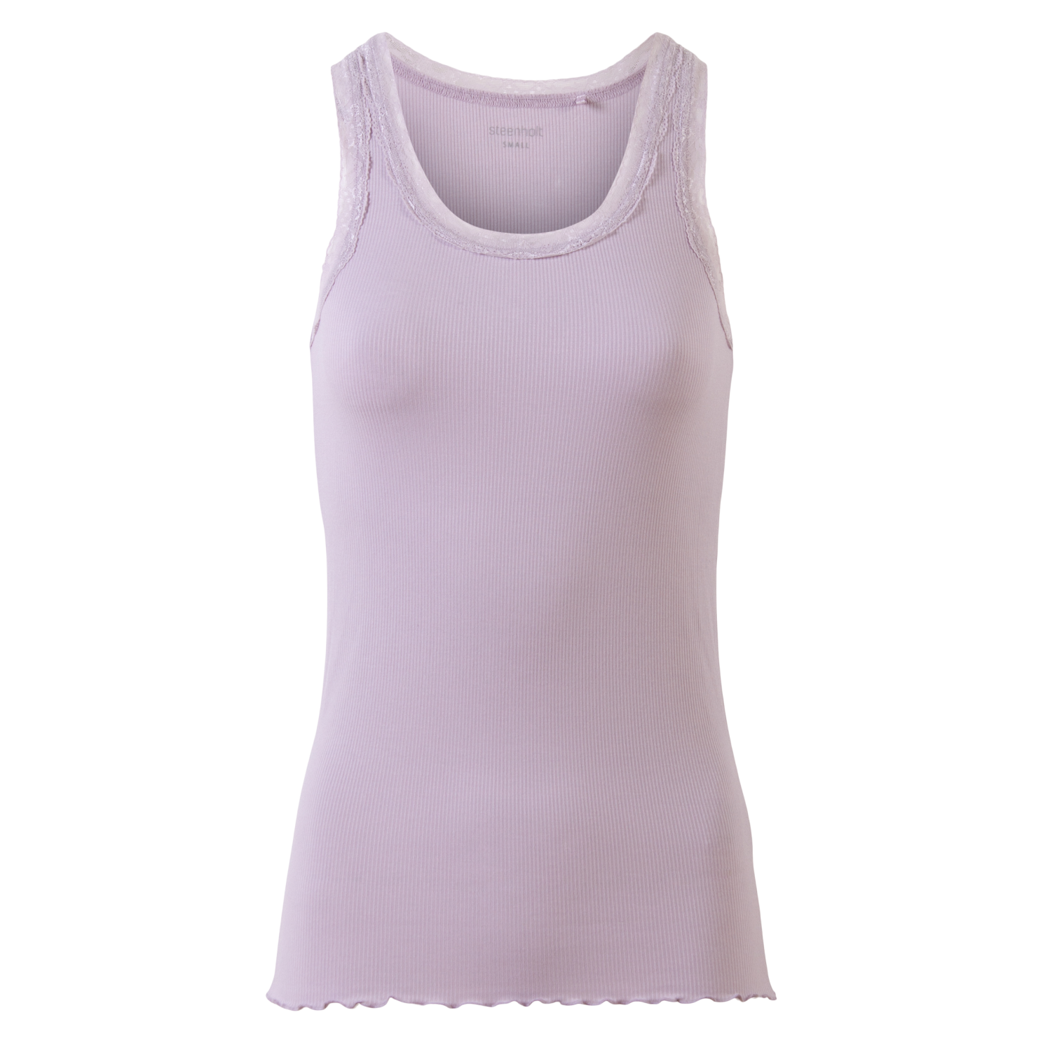 Steenholt Roselina Dame Top Plus Size Lavender Frost Lavender Frost  46