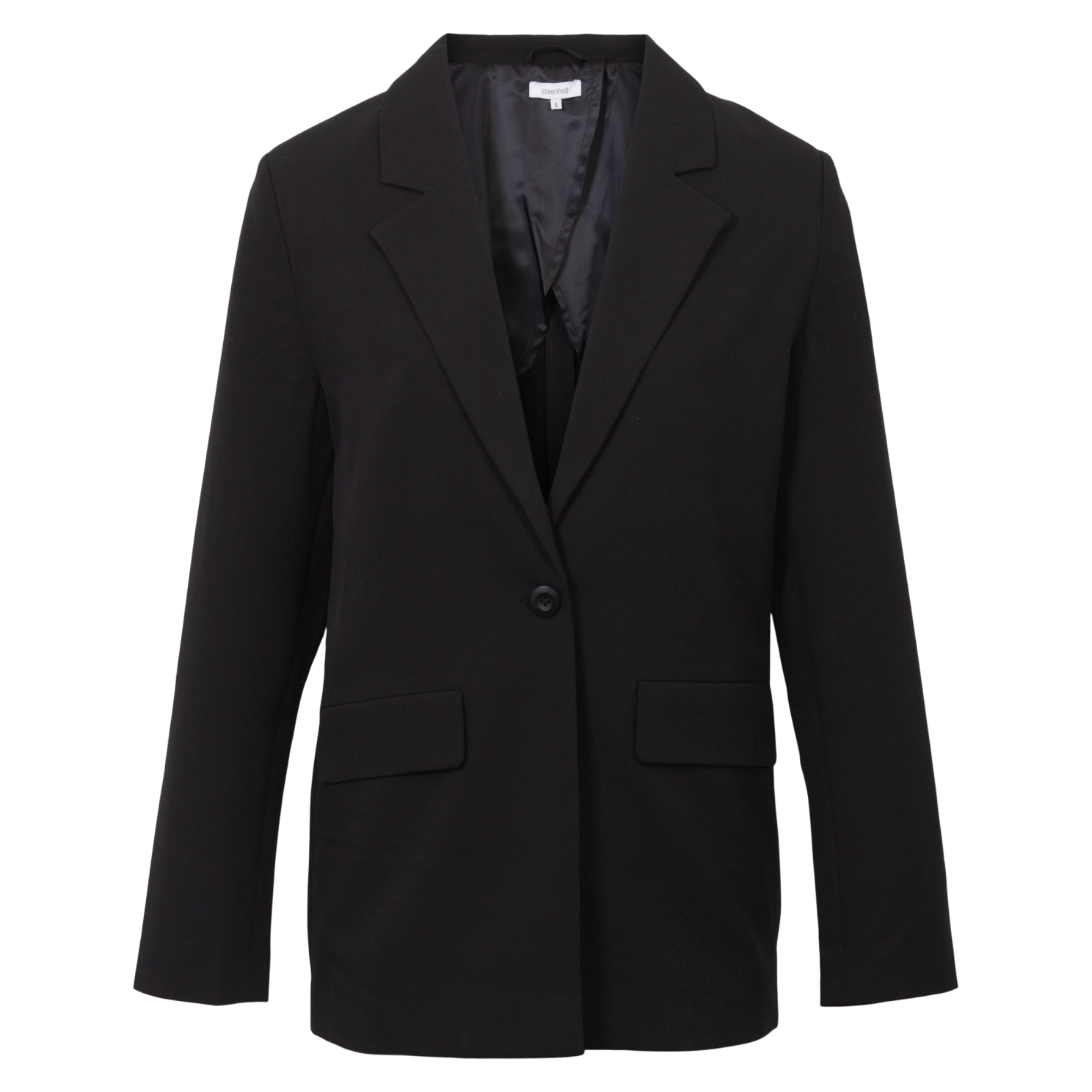 Steenholt Sharon Dame Blazer Plus Size Black Sort  50