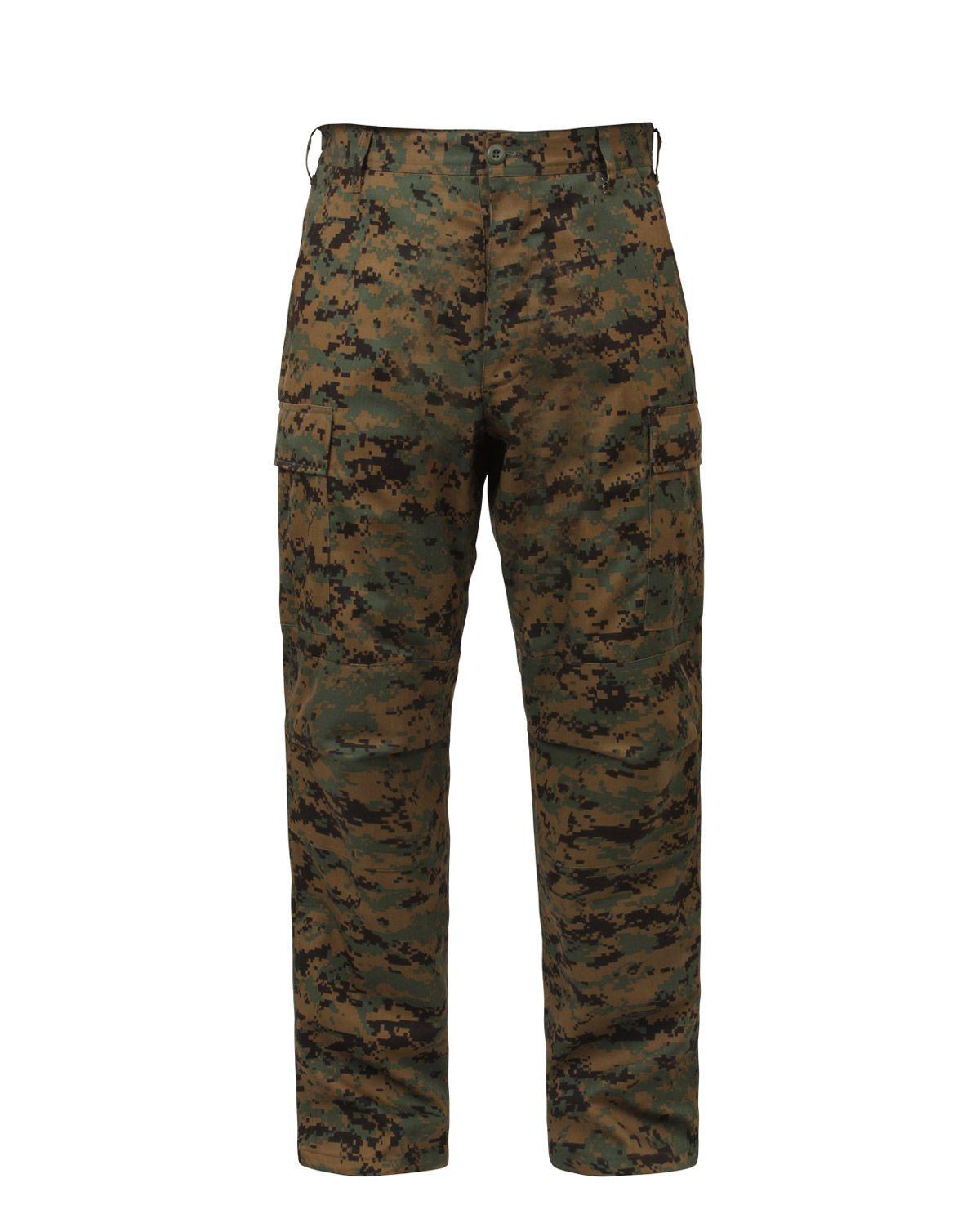 Rothco Bdu Bukser Digital Woodland Large Digital Woodlan Herre X-Large / 35"-4