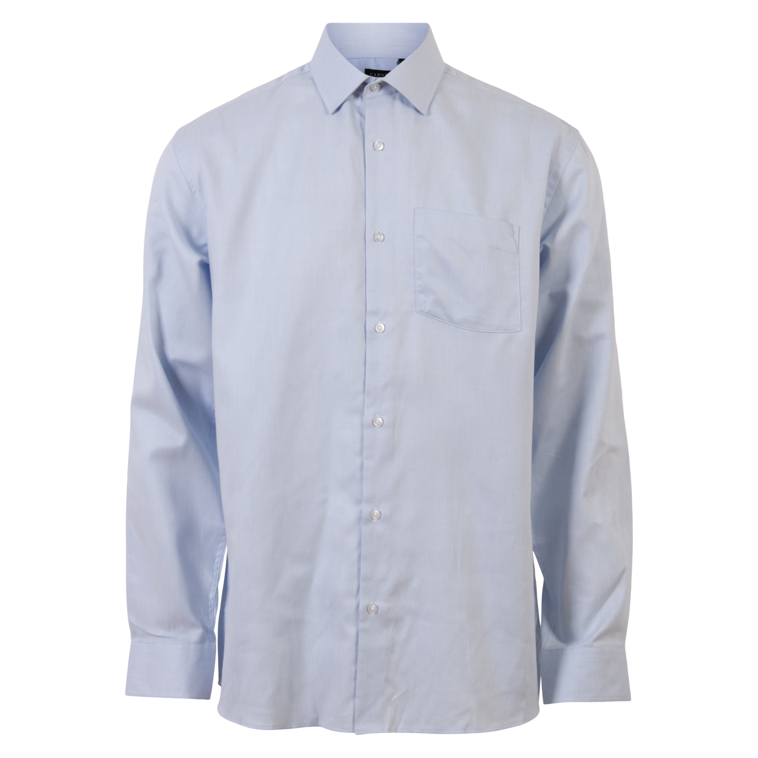 Carnt Oak Herre Skjorte Plus Size Medium Blue Structure 6xl Medium Blue Str  6XL