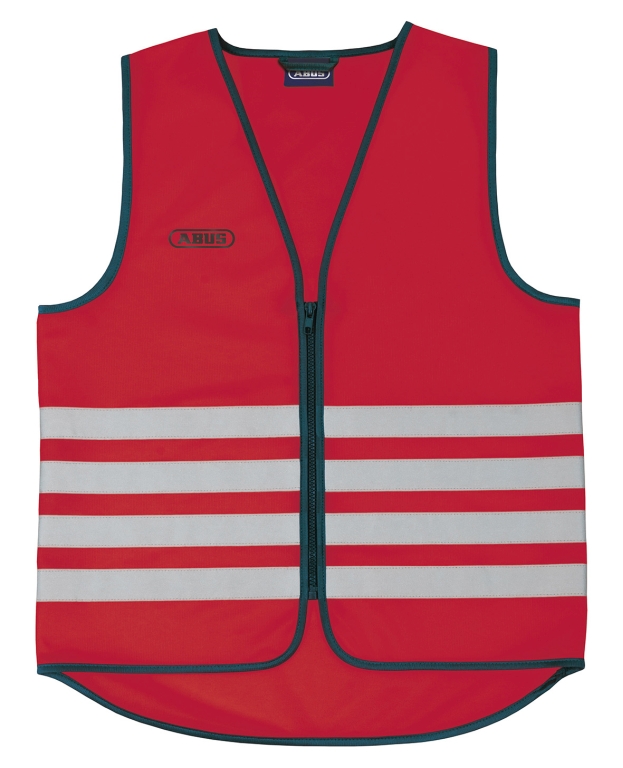 Abus Lumino Day Vest Red Xxxl Rød