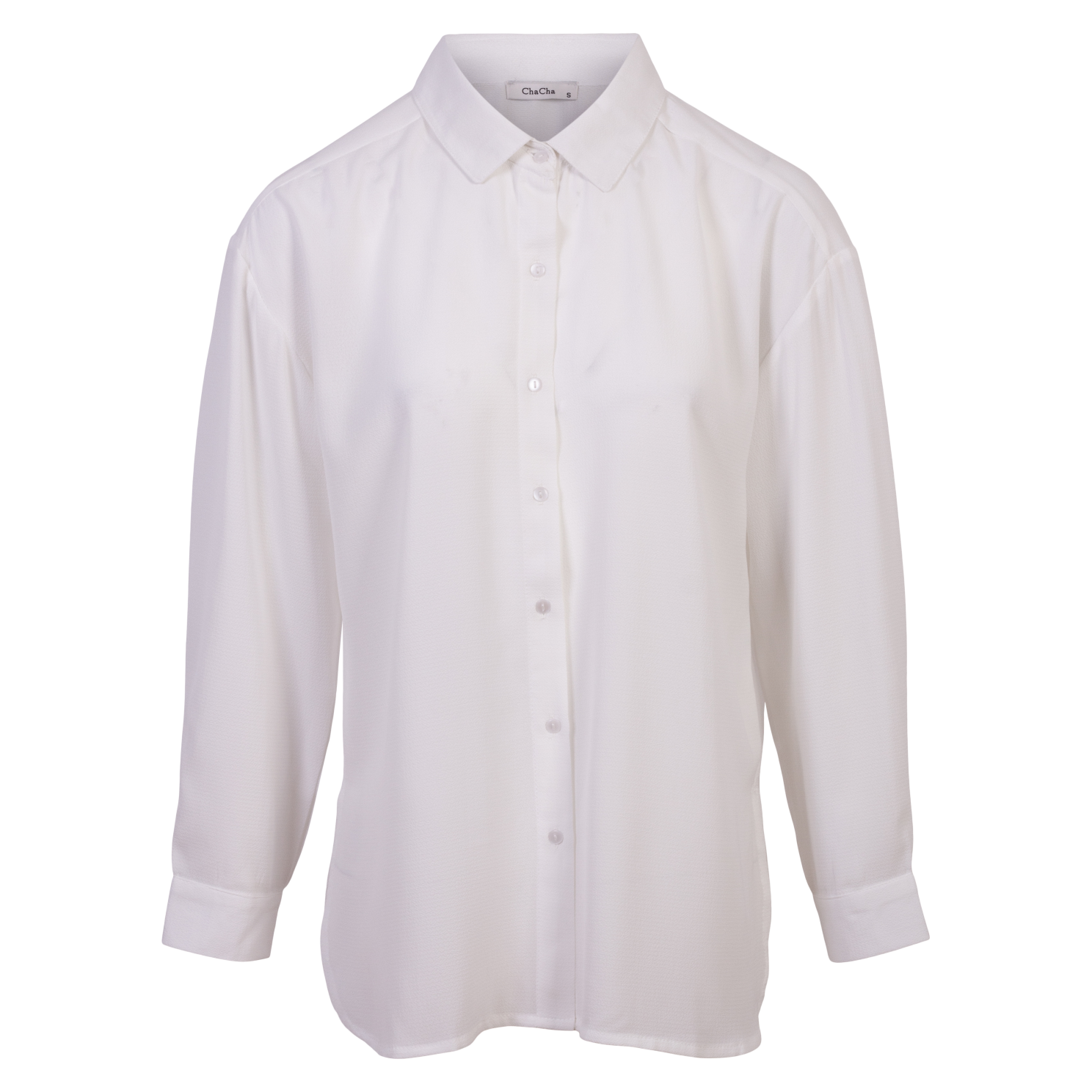 Zbyz Dame Skjorte Plus Size Off White Hvid  50/52