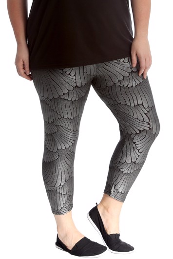 Linley Leggings Med Sølv Blade