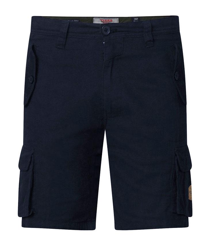 D555 Herre Shorts Plus Size Navy Navy  42