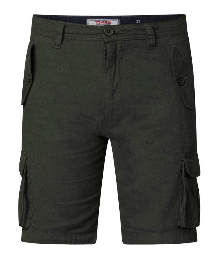 D555 Herre Shorts Plus Size Khaki Khaki  54