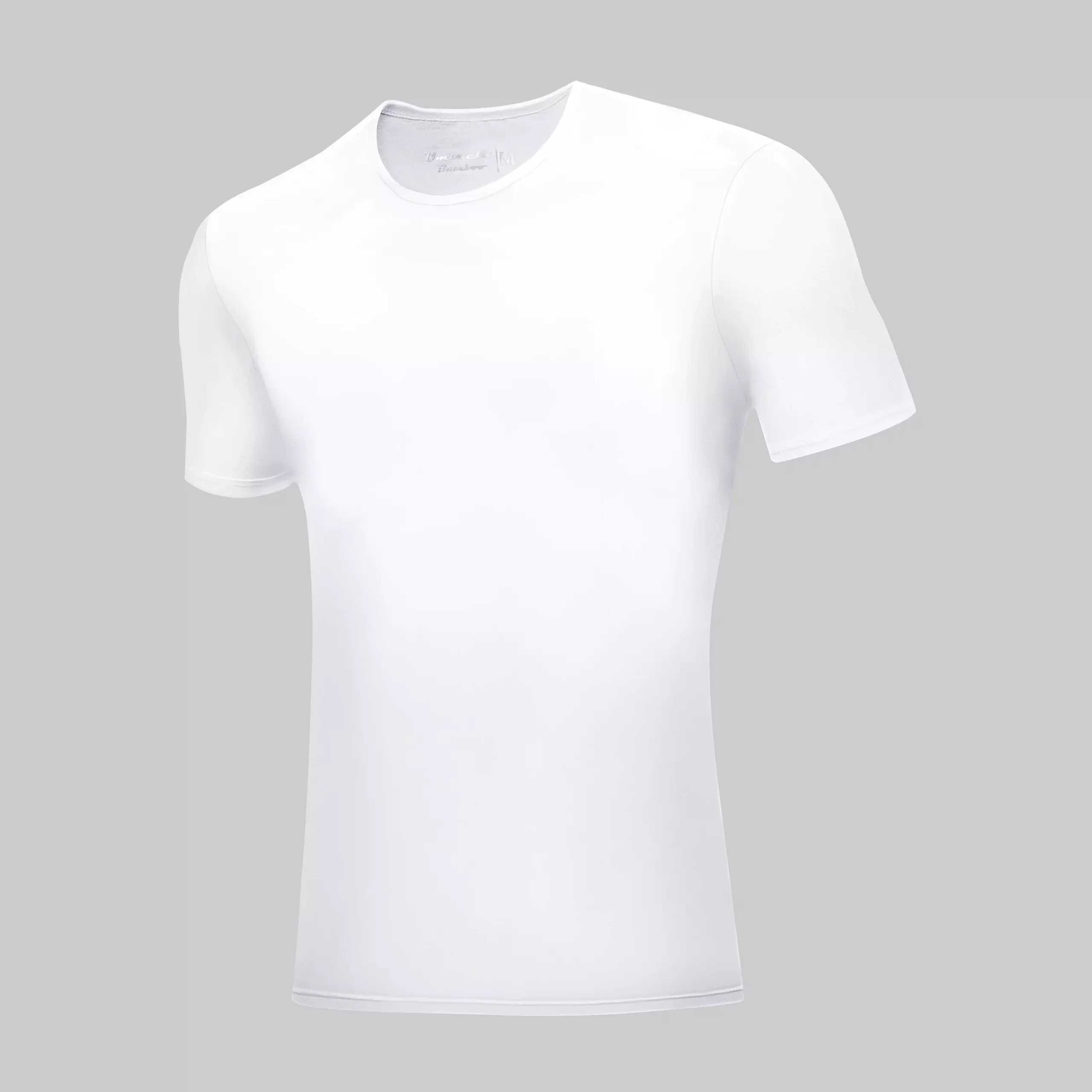 Pak Bambus Shirts Hals Hvid Xxxl Hvid