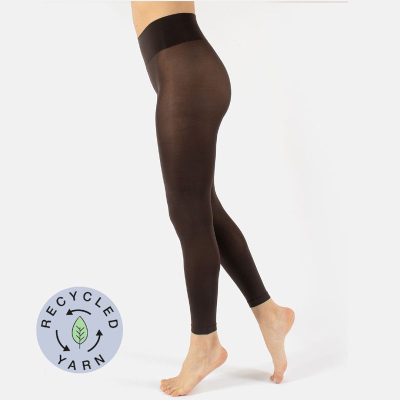Ristretto London Eco Denier Leggings Med Satin Finish Brun - Cette  S - 36-38