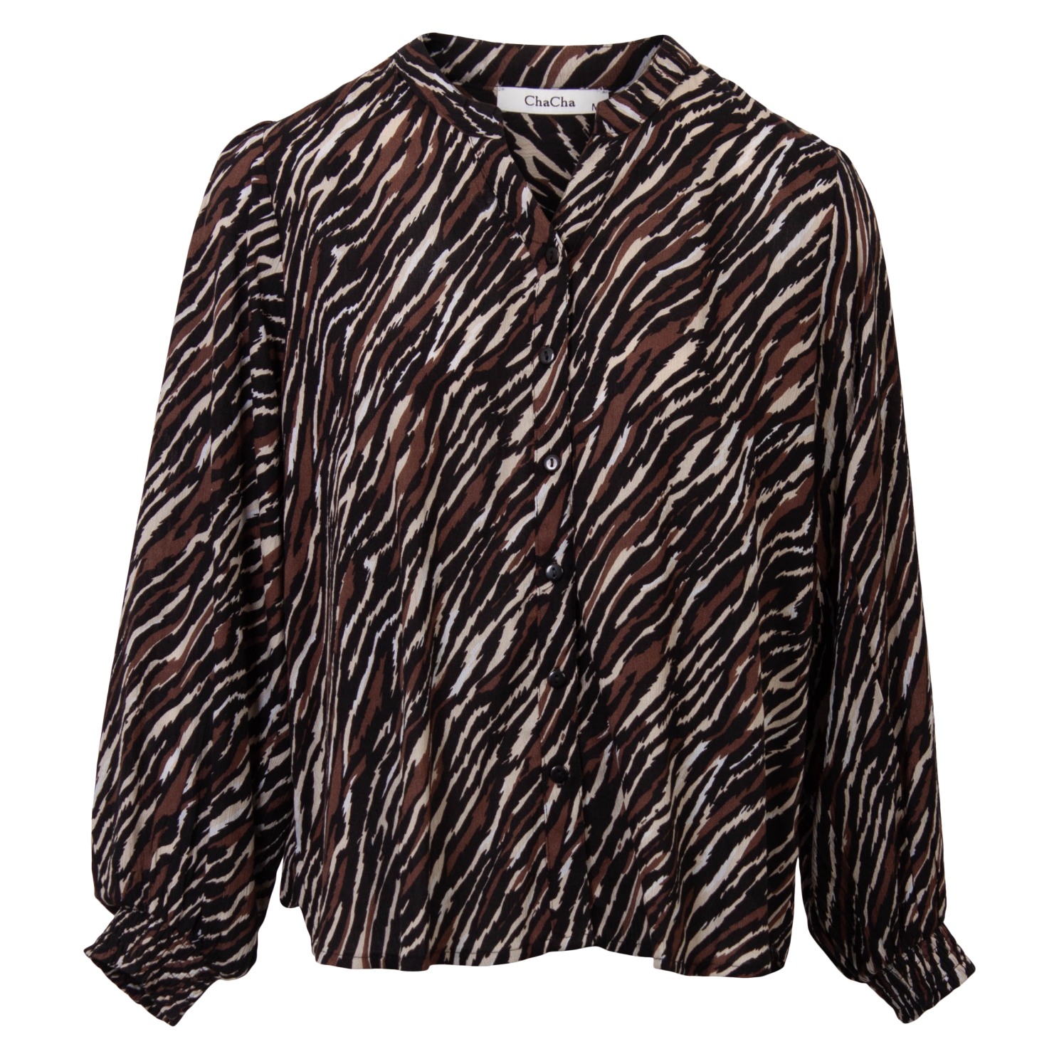 Zbyz Dame Bluse Plus Size Animal Animal  54/56
