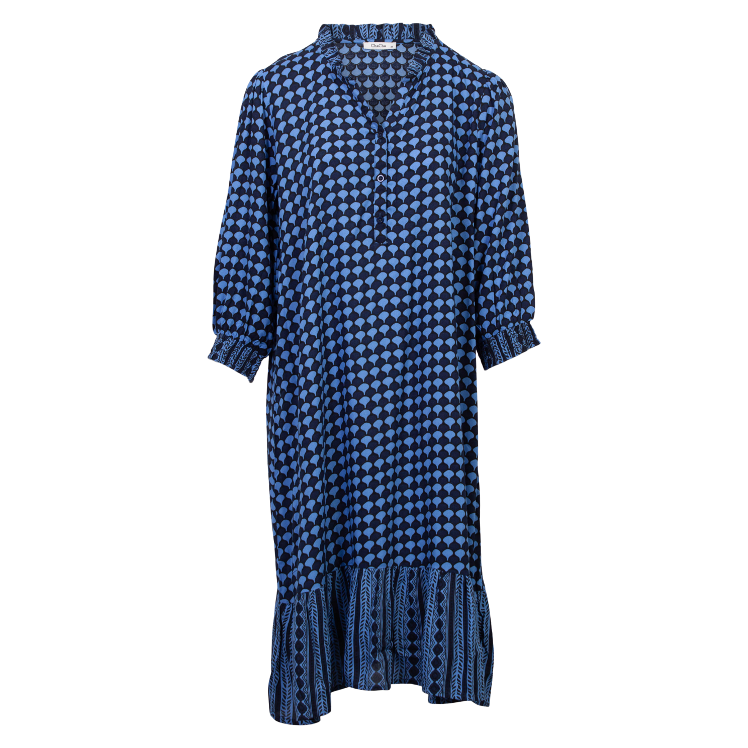 Zbyz Dame Tunika Plus Size Navy S-32 Navy  50/52